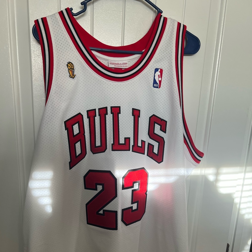 Authentic Mitchell and Ness Michael Jordan 1995-1996 2XL Jersey